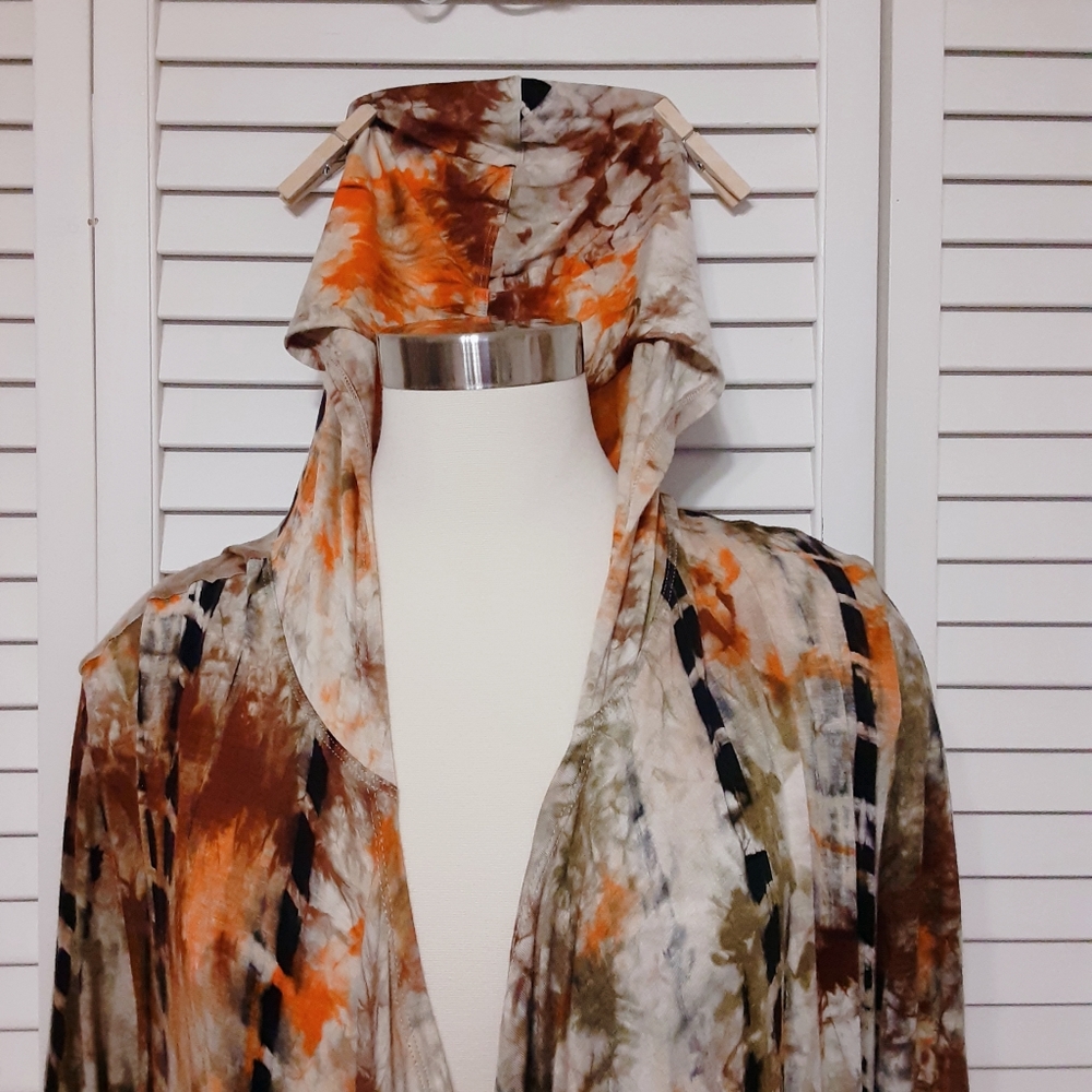Beach Wrap Hoodie with Cell Phone & Key Pockets by Coin 1804 - Picture 4 of 16